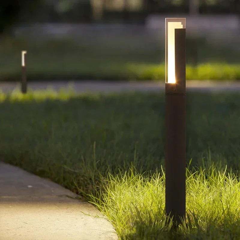Arcpillar | 10W LED-solcells gångbelysning – IP65 vattentät för trädgård och uteplats