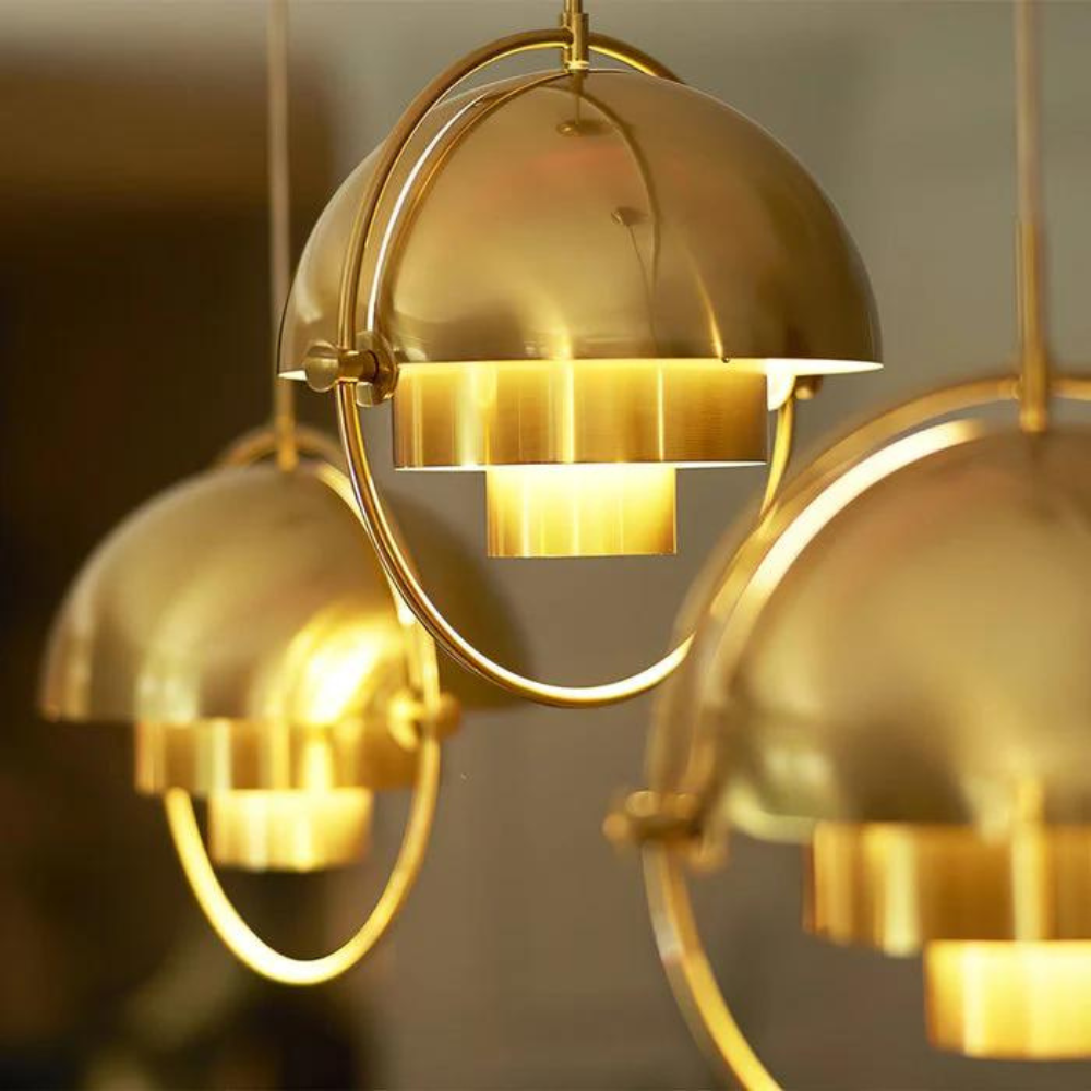 Skandinavisk pendellampa i minimalistisk design för kök matsal och vardagsrum