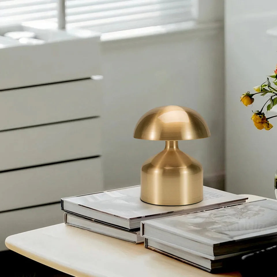 Uppladdningsbar LED-bordslampa med touch – 3 färgtemperaturer och dimningperaturer och dimning