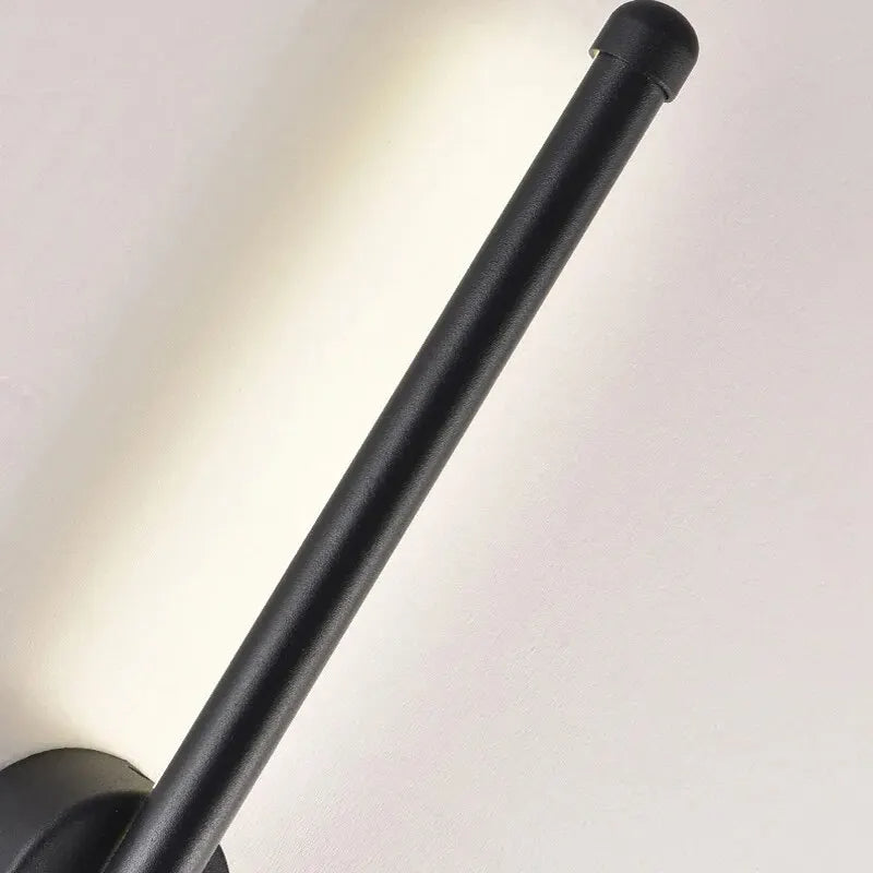 Minimalistisk LED vägglampa i aluminium linjedesign för sovrum vardagsrum hall