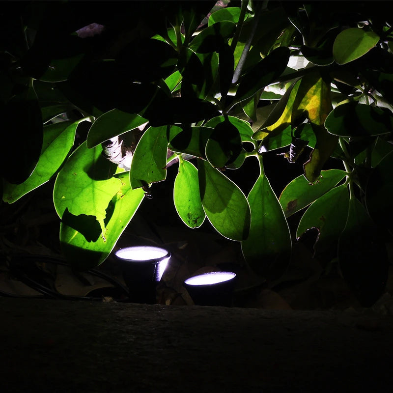 Raytrail | 10-i-1 solcellsmarkbelysning – mångsidigt LED-system för trädgård & gång