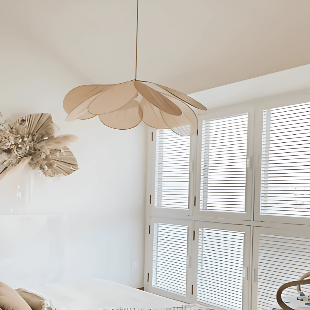 Rund taklampa med mjuk modern design och varm LED belysning för vardagsrum sovrum och hall