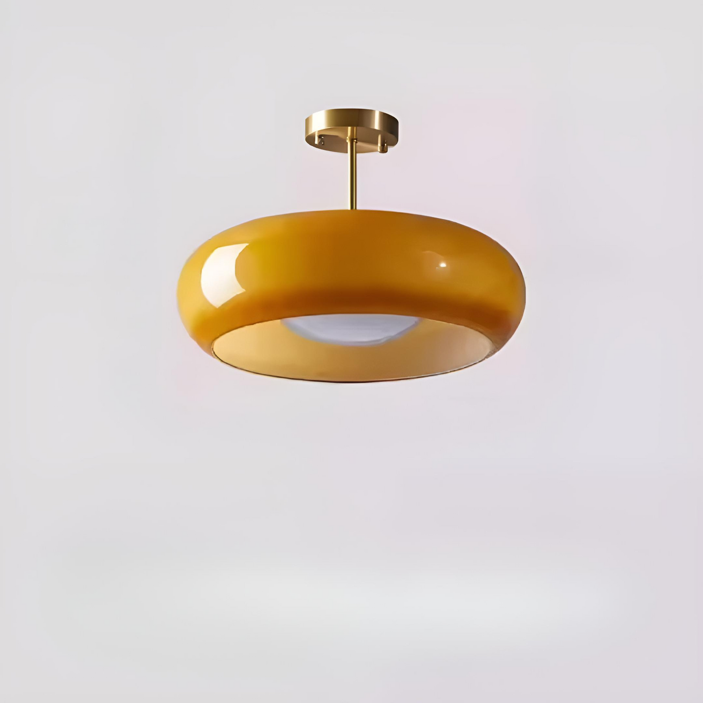 Retro glastaklampa i modern design för vardagsrum sovrum hall