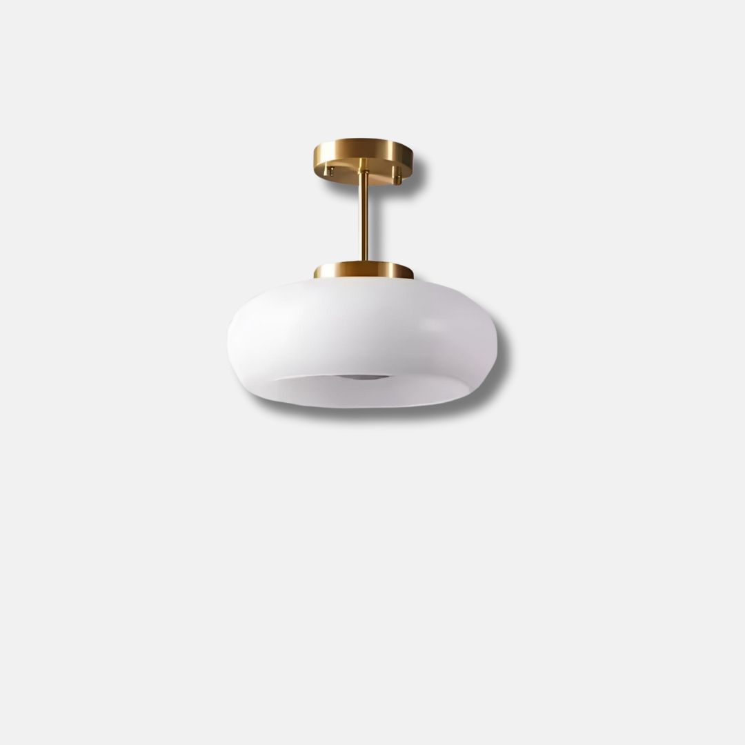 Retro glastaklampa i modern design för vardagsrum sovrum hall
