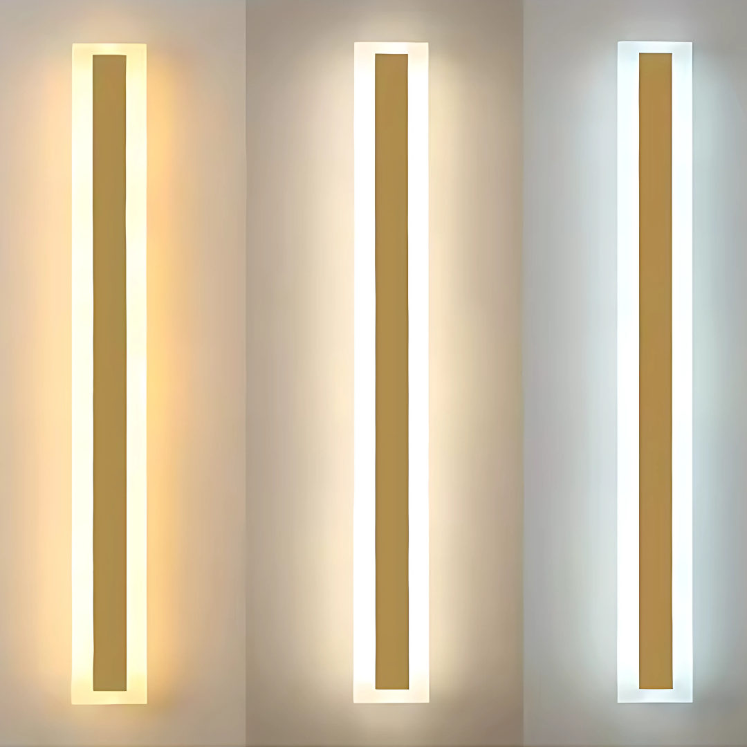 Aurenza | Vattentät modern utomhus LED vägglampa IP65 klassad för fasadbelysning