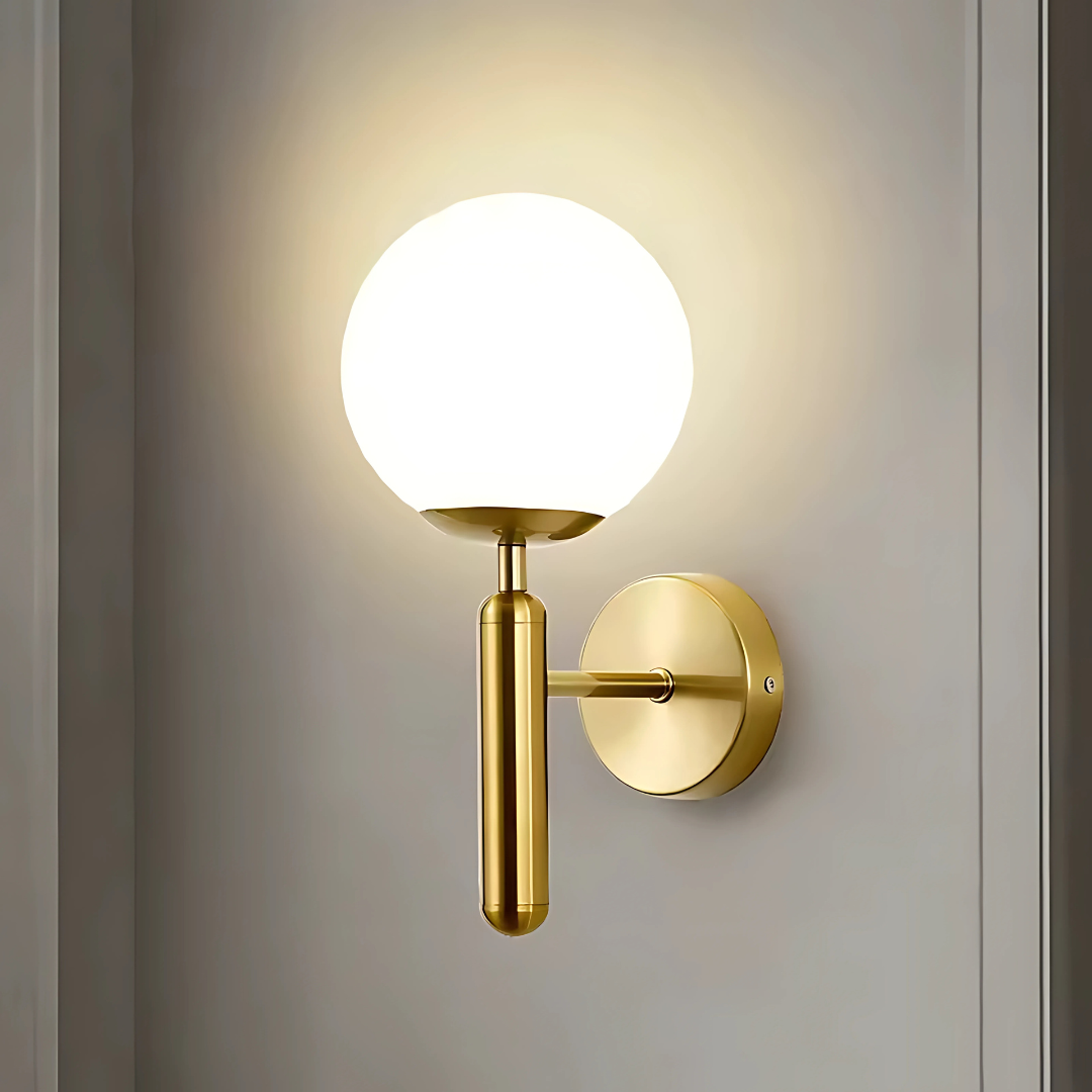 Willow | Modern vägglampa med kopparfinish och elegant tidlös design
