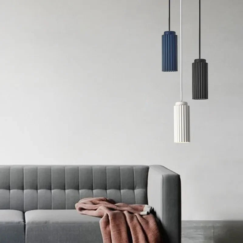 Modern pendellampa i metall för sovrum vardagsrum restaurang belysning