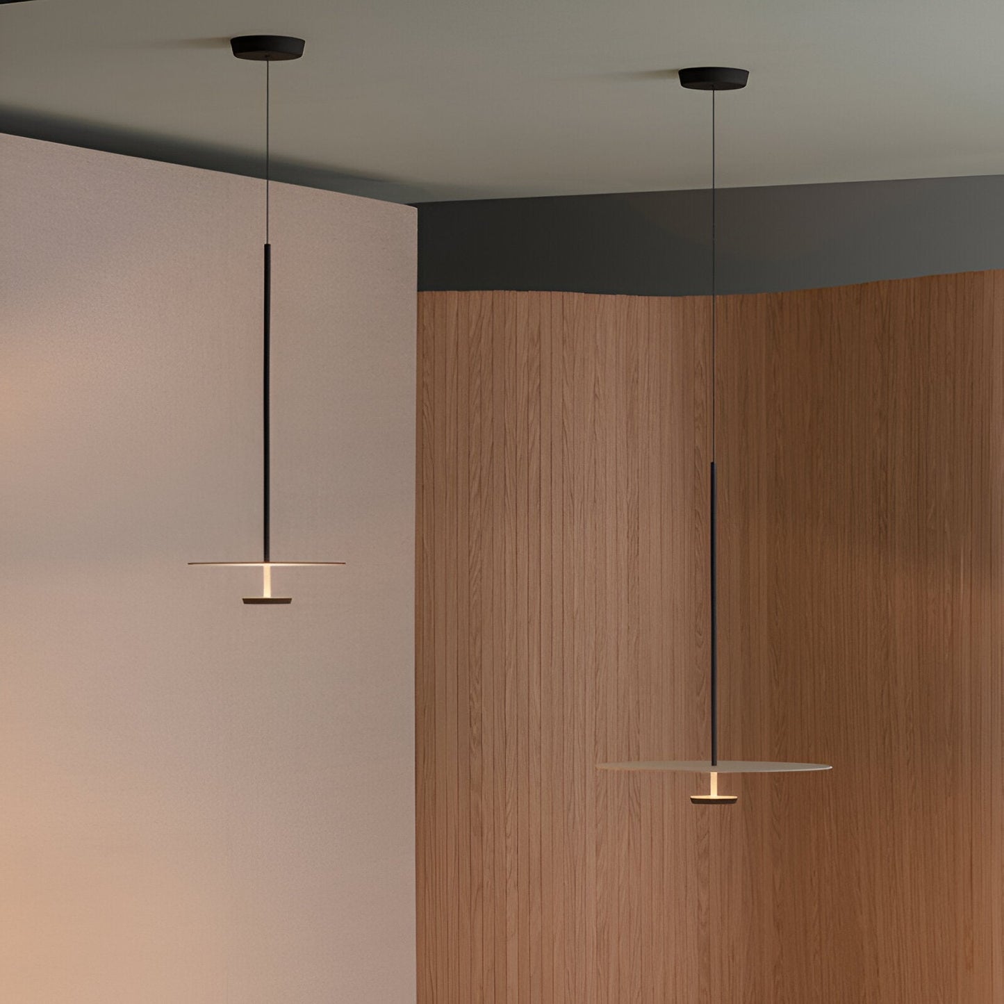 Minimalistisk LED Ringpendel – modern nordisk taklampa för hem och hotell