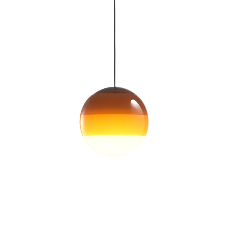 Modern färgglad glasboll pendellampa för matsal, vardagsrum och hotell