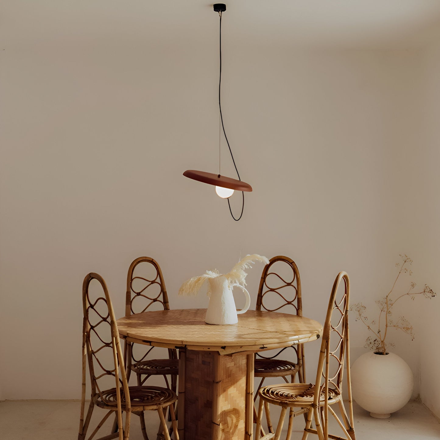 Modern justerbar LED pendellampa i metall för matsal sovrum kök