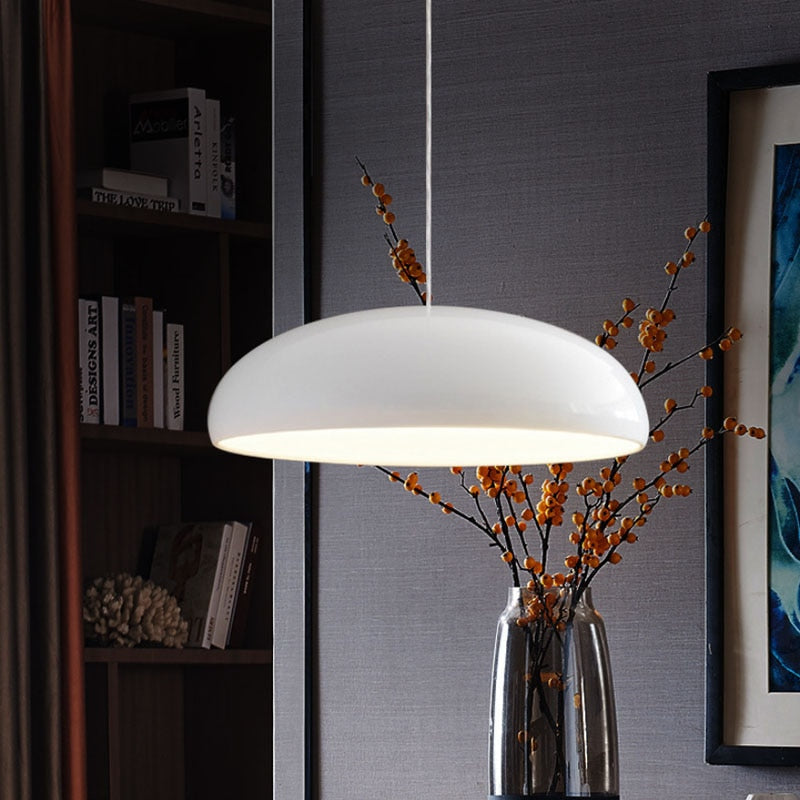 Nordisk LED pendellampa i rund design för vardagsrum matsal sovrum kök