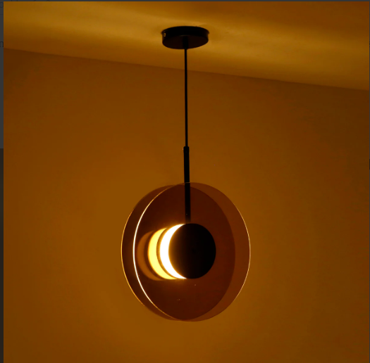 Postmodern glas och metall taklampa med LED och justerbar höjd för kök matsal vardagsrum