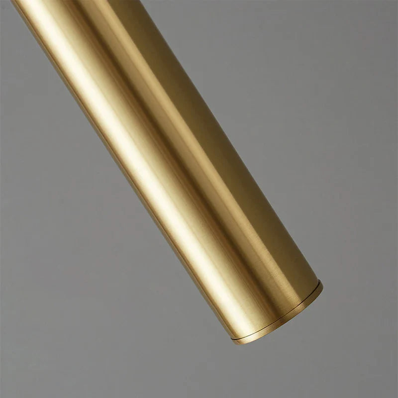 Nordisk vägglampa i koppar med justerbar höjd – elegant LED-belysning