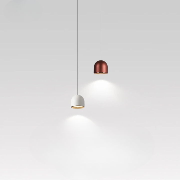 Nordisk industriell mini LED taklampa i aluminium för kök matsal hall