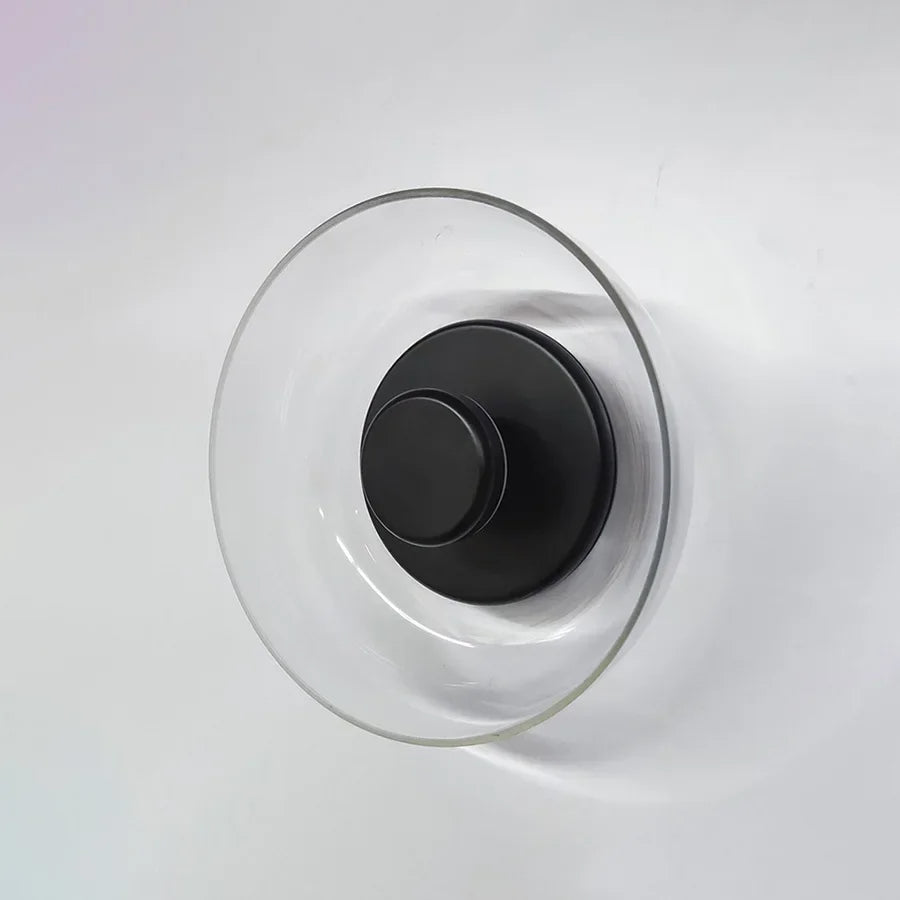 Modern vägglampa i glas LED för sovrum vardagsrum hall inredning