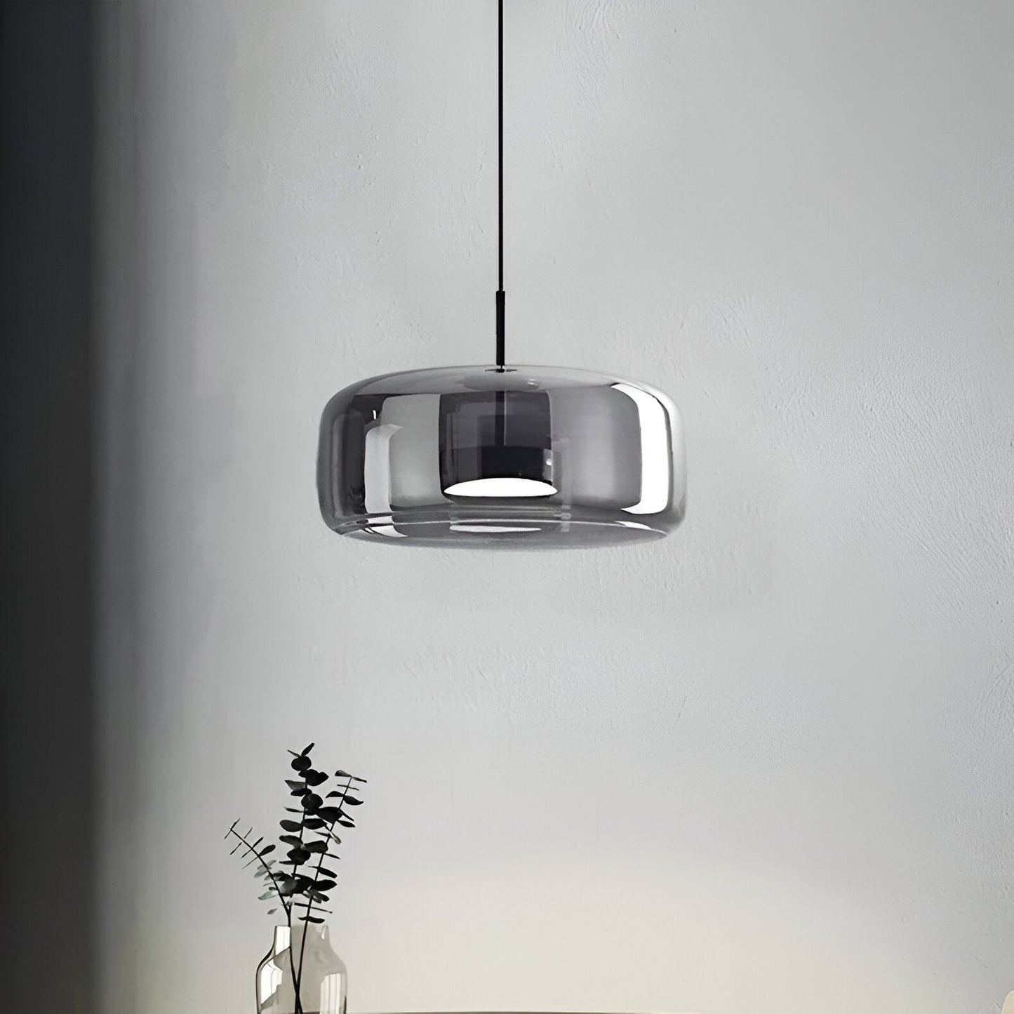 Modern glas pendellampa med LED för matsal vardagsrum kök och sovrum
