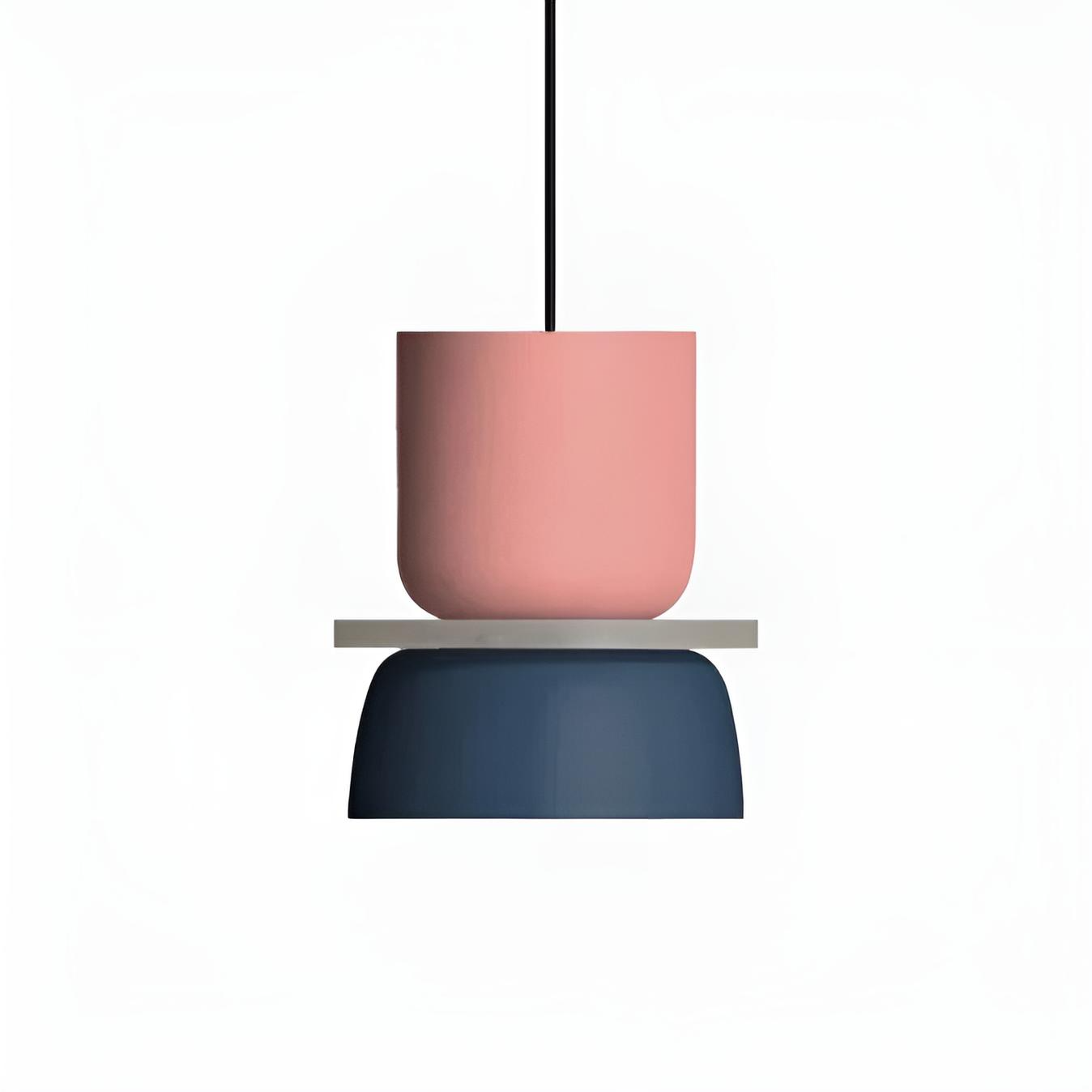 Minimalistisk nordisk taklampa i aluminium för kök vardagsrum sovrum bar