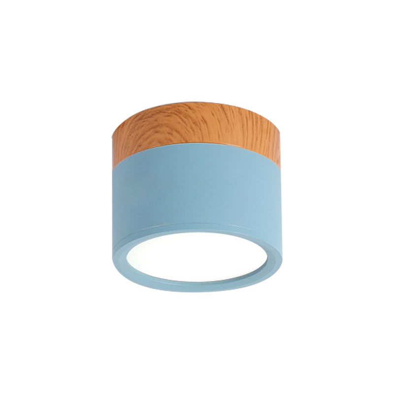 Färgglad macaron plafondlampa med lekfull design för kök matsal och bar
