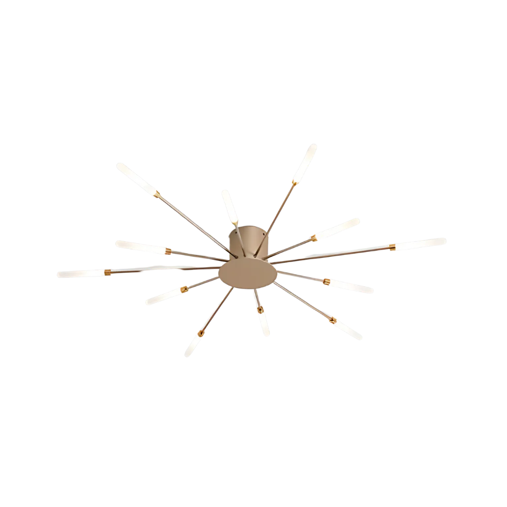 Modern LED taklampa i fyrverkeridesign för vardagsrum och matsal