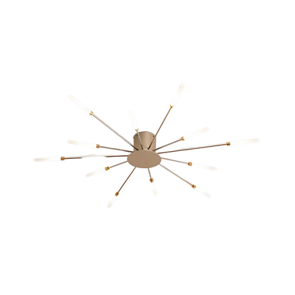 Modern LED taklampa i fyrverkeridesign för vardagsrum och matsal