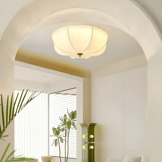 Plafond i tyg mid century art deco taklampa för vardagsrum sovrum matsal hall