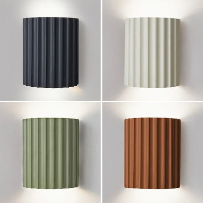 Modern vägglampa i resin LED för sovrum vardagsrum hall inomhus