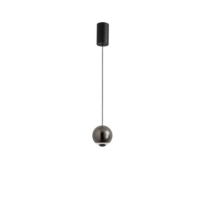 Nordisk justerbar LED pendellampa i aluminium för matsal sovrum och bar