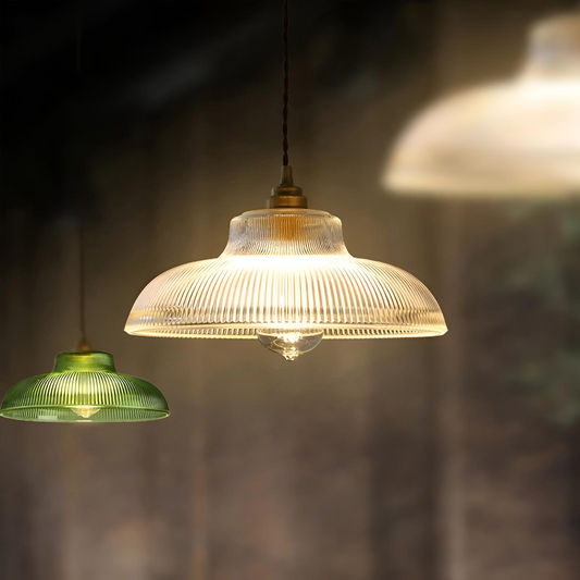Glaspendel i retro design modern taklampa för kök sovrum vardagsrum matsal