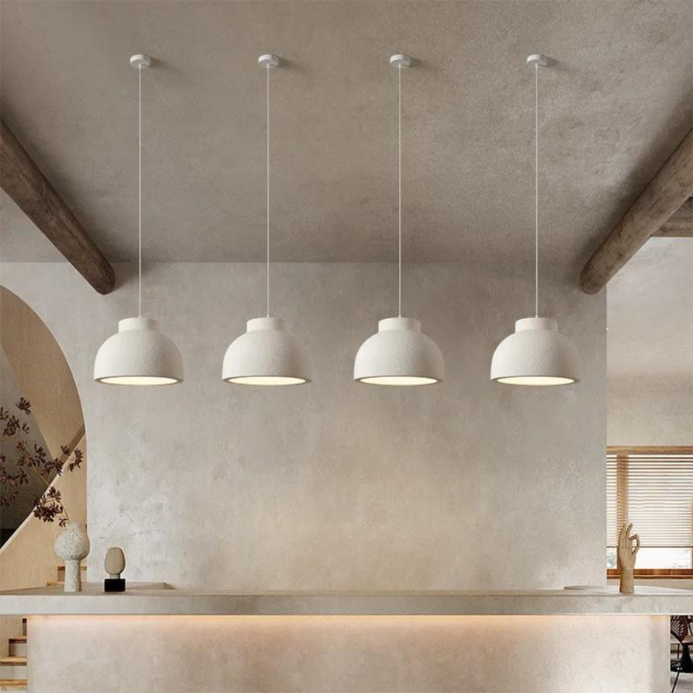 Modern Wabi Sabi LED pendellampa i metall för matsal kök vardagsrum loft