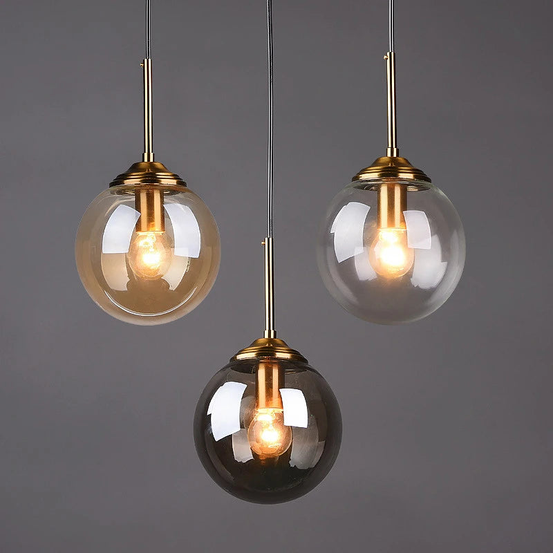 Modern LED pendellampa med elegant design för vardagsrum, matsal och sovrum