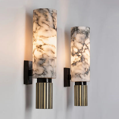 lumora | Modern vägglampa i marmor för sovrum, hall och vardagsrum