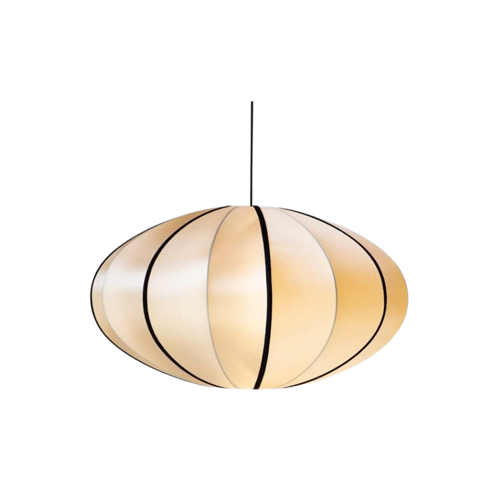 Japansk tyg pendellampa i vintage design för vardagsrum matsal sovrum