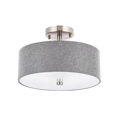 Taklampa i aluminium – elegant LED-plafond för vardagsrum och sovrum