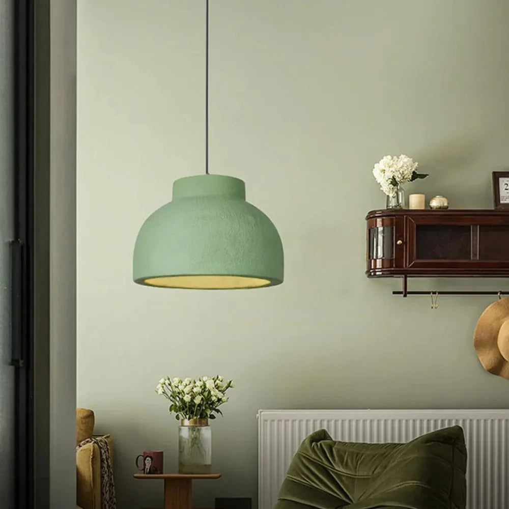 Modern Wabi Sabi LED pendellampa i metall för matsal kök vardagsrum loft