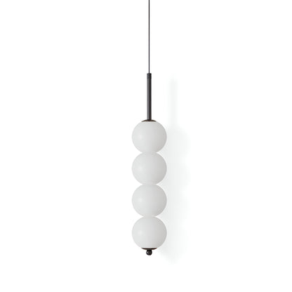 Modern Glassten Lampa med Elegant Metallfinish