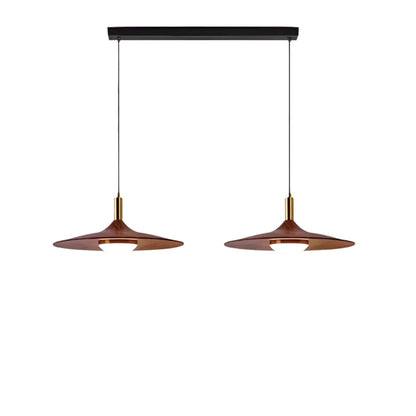 Nordisk takpendel i koppar med justerbar lampskärm för kök och vardagsrum