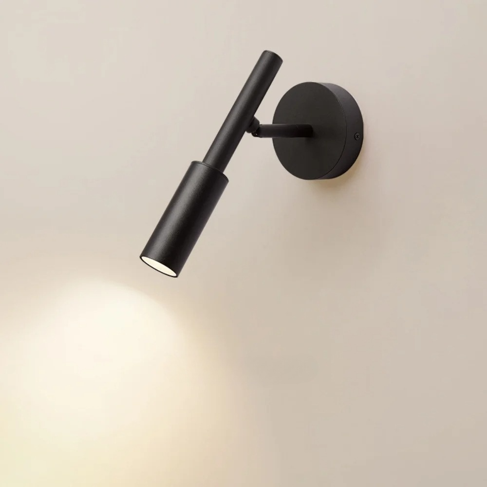 Modern justerbar vägglampa i aluminium LED för sovrum vardagsrum hall