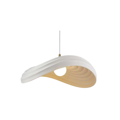 Wabi-sabi pendellampa i resin med LED för vardagsrum matsal hall