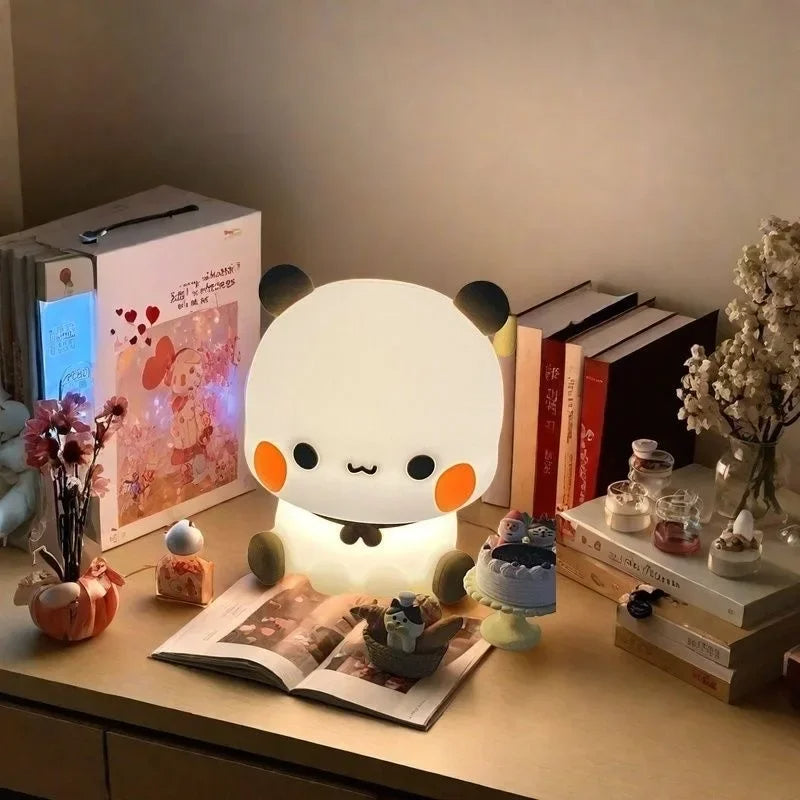 Pandapat | LED-djurnattlampa för barn – mysig och säker belysning till sovrum