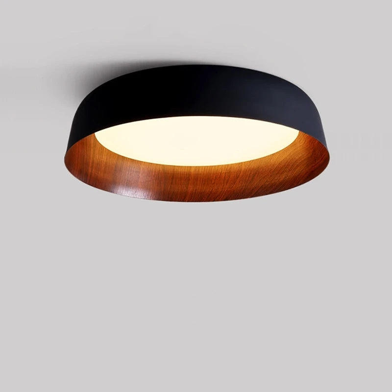 Nordisk LED Taklampa i Metall – Modern Plafond för Inomhusbelysning