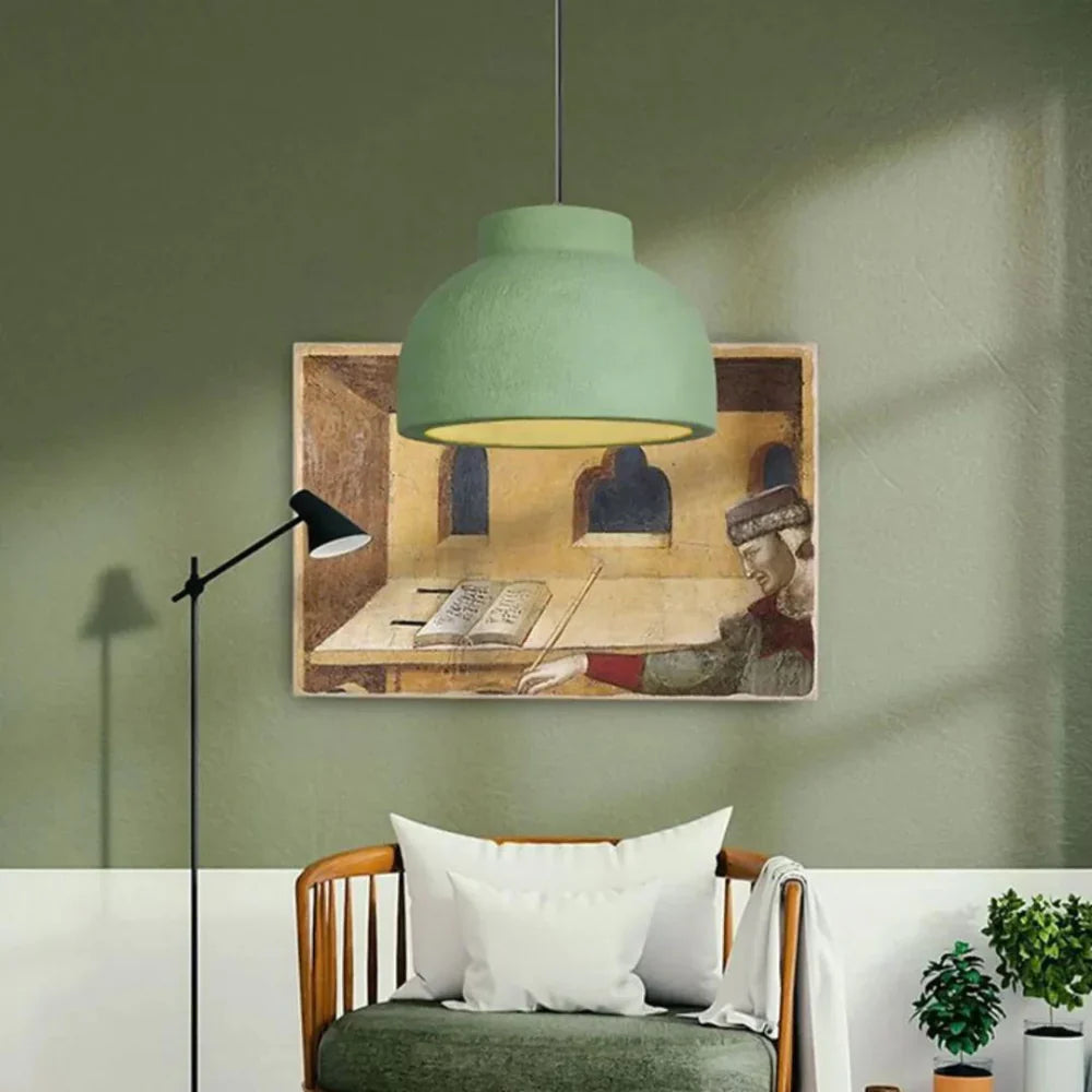 Modern Wabi Sabi LED pendellampa i metall för matsal kök vardagsrum loft