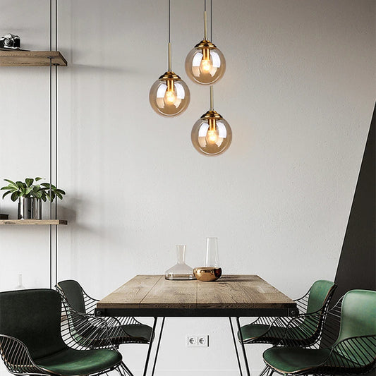 Modern LED pendellampa med elegant design för vardagsrum, matsal och sovrum