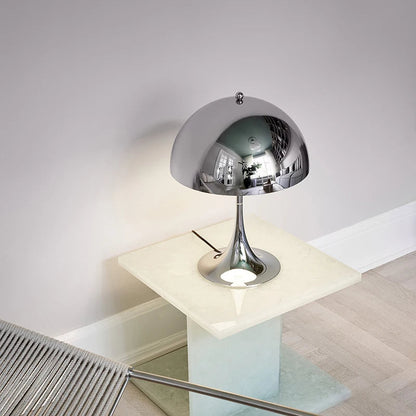 Glowcap | Vintage svampbordslampa – dekorativ LED-lampa för sovrum och vardagsrum
