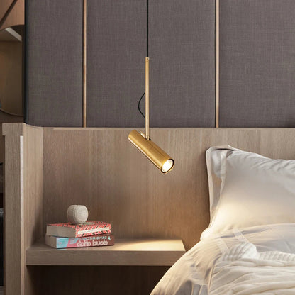 Minimalistisk LED spotlight pendellampa i metall för kök bar sovrum