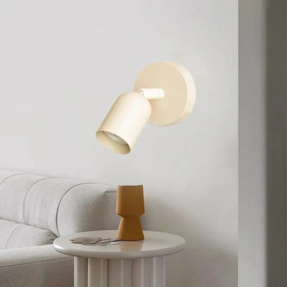 Minimalistisk vägglampa i macaron färg metall med LED för sovrum hall kontor