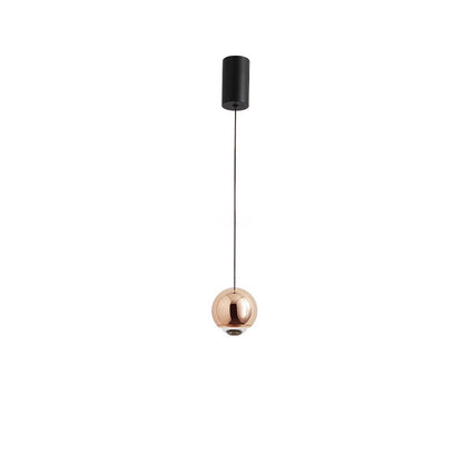 Nordisk justerbar LED pendellampa i aluminium för matsal sovrum och bar