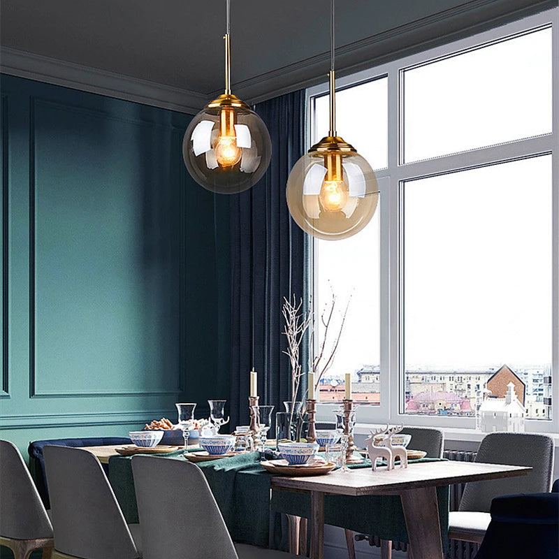 Modern LED pendellampa med elegant design för vardagsrum, matsal och sovrum