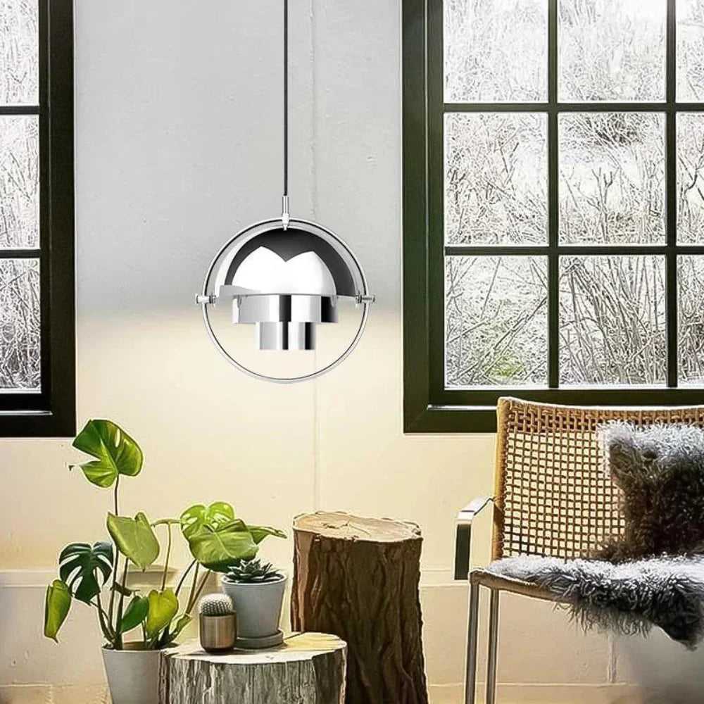 Skandinavisk pendellampa i minimalistisk design för kök matsal och vardagsrum