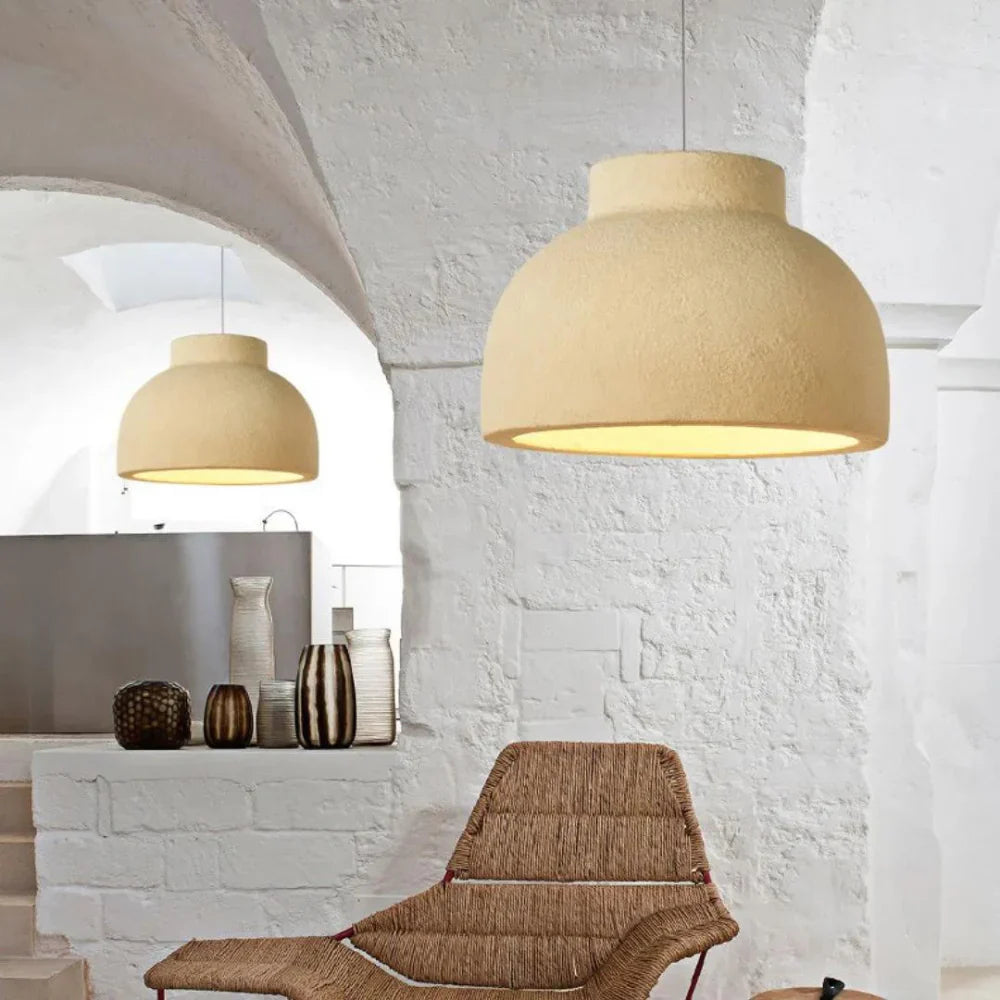 Modern Wabi Sabi LED pendellampa i metall för matsal kök vardagsrum loft