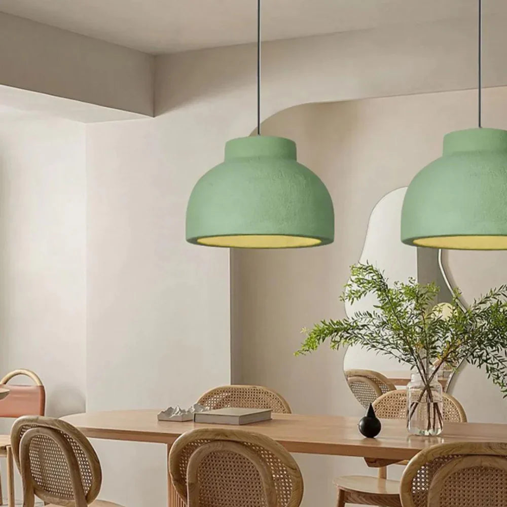 Modern Wabi Sabi LED pendellampa i metall för matsal kök vardagsrum loft
